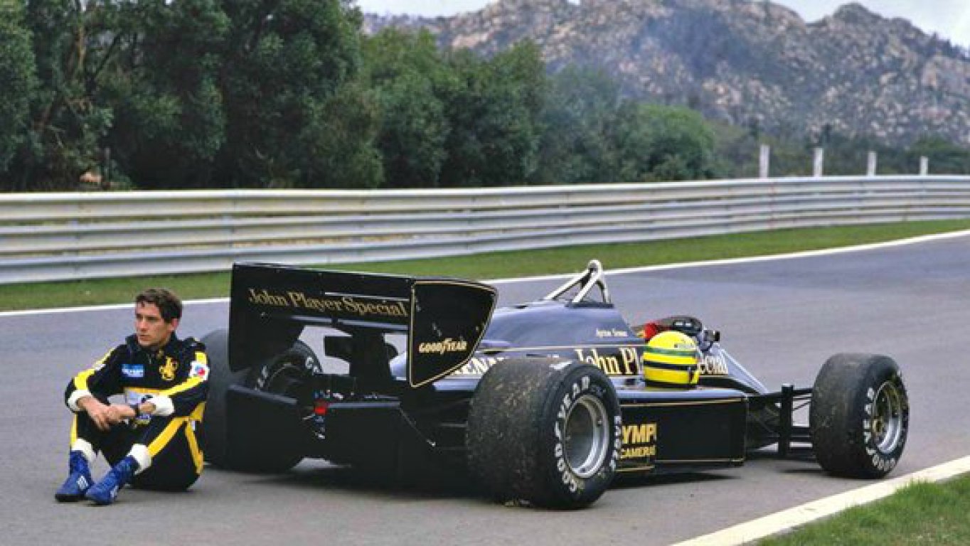 Lotus-driver-Ayrton-Senna